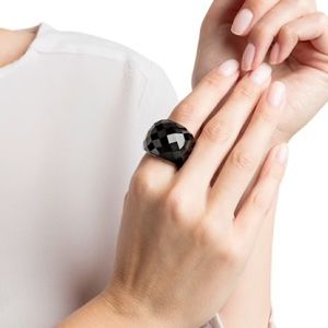 Swarovski “Nirvana” Ring - Black